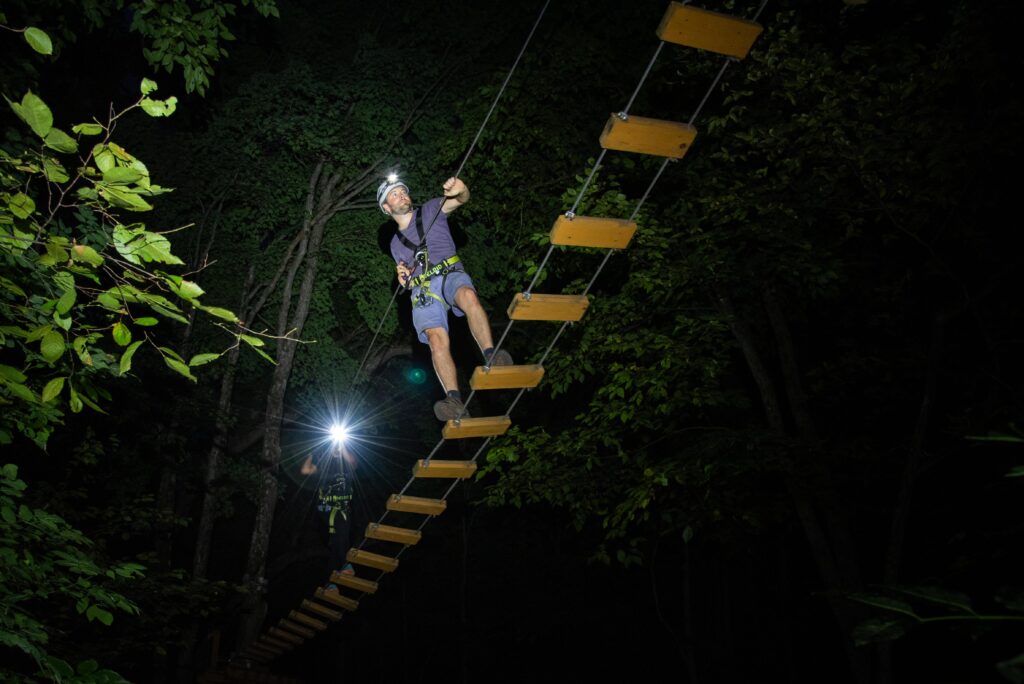 Treetop Trekking Miami Night Activity